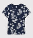 Tee-shirt LE DROIT col rond en coton bio Femme
