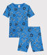 Pyjacourt bandana petit garçon en coton biologique