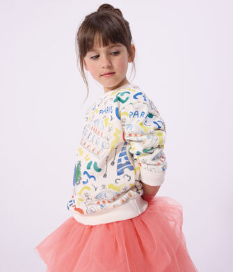 Katoenen sweatshirt met print voor kinderen