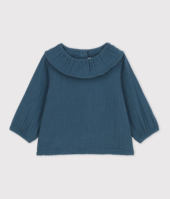 Blouse manches longues bébé en gaze de coton DUCKY