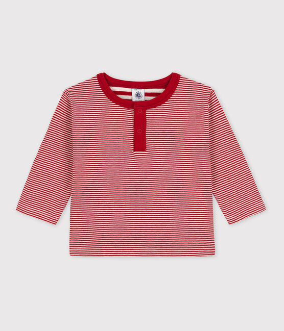 Tee-shirt manches longues bébé milleraies en tubique STOP/ MONTELIMAR