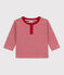 Tee-shirt manches longues bébé milleraies en tubique STOP/ MONTELIMAR