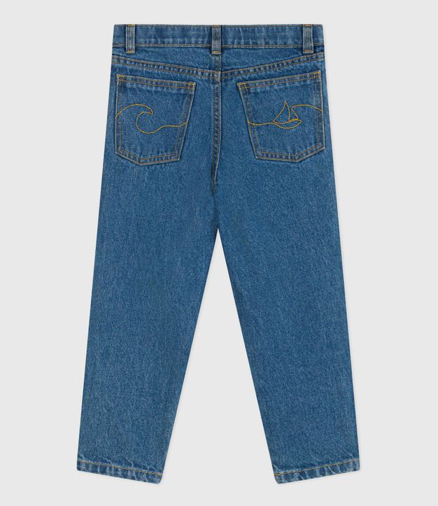 Kinderbroek van denim blauw