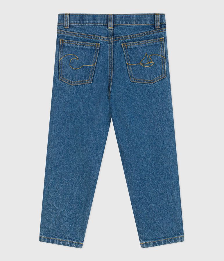 Kinderbroek van denim blauw
