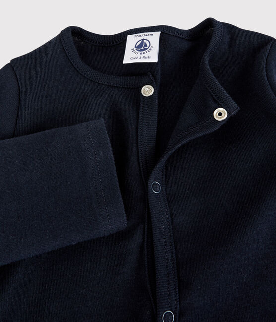 Cardigan en coton bébé bleu SMOKING