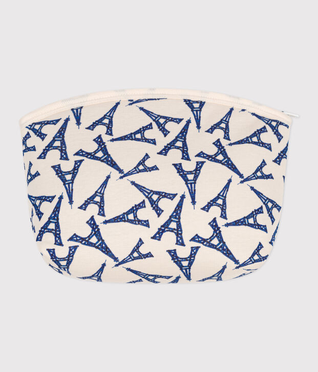 Enveloptasje Paris ecru/multicouleur