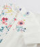 Set met 2 T-shirts lange mouwen meisjes met bloemenprint variante 1