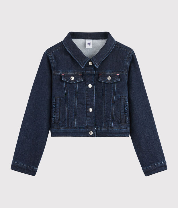 Denim jasje meisjes kinderen blauw