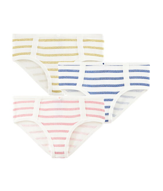 Set van meisjesonderbroeken met hoge taille variante 1