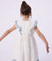 Robe sans manches enfant en coton blanc MARSHMALLOW