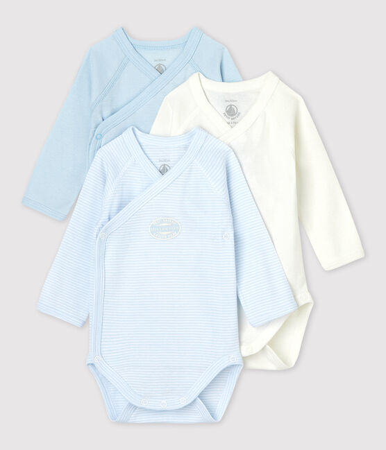 Lot de 3 bodies bébé en coton biologique variante 2