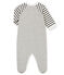 Dors bien bébé garçon blanc MARSHMALLOW/gris CAPECOD