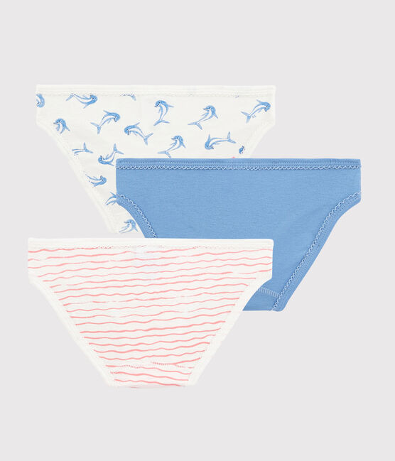 Set van 3 dolfijnen-slipjes voor meisjes variante 1