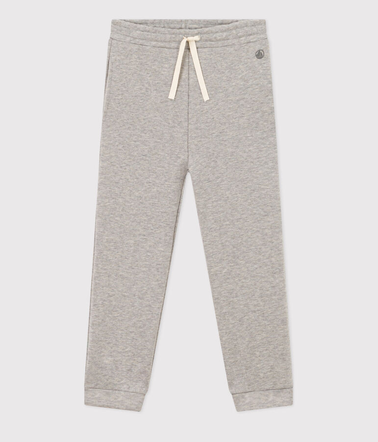 Fleece joggingbroek voor meisjes grijs