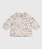 Donsjack met bloemenprint voor baby's MILK/ MULTICO