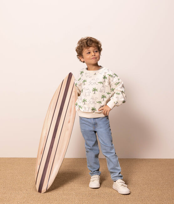 Rechte jongensbroek van denim ULTRA BLEACH