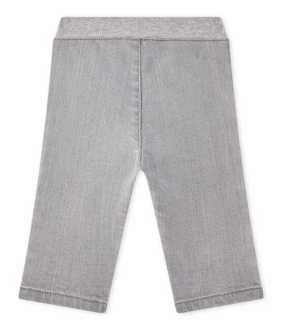 Pantalon bébé garçon en denim gris Gris