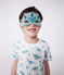 Korte katoenen verkleedpyjama met dinosaurusprint voor kinderen wit MARSHMALLOW/wit MULTICO