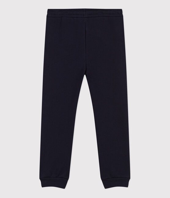Fleece joggingbroek voor meisjes blauw SMOKING