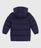 Lange donsjack met print voor kinderen blauw SOIR/ MULTICO