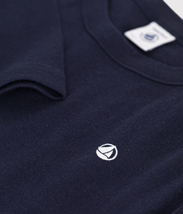 T-shirt met lange mouwen van ribstof voor jongens/meisjes SMOKING