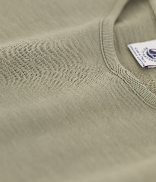 Katoenen T-shirt met korte mouwen voor meisjes groen