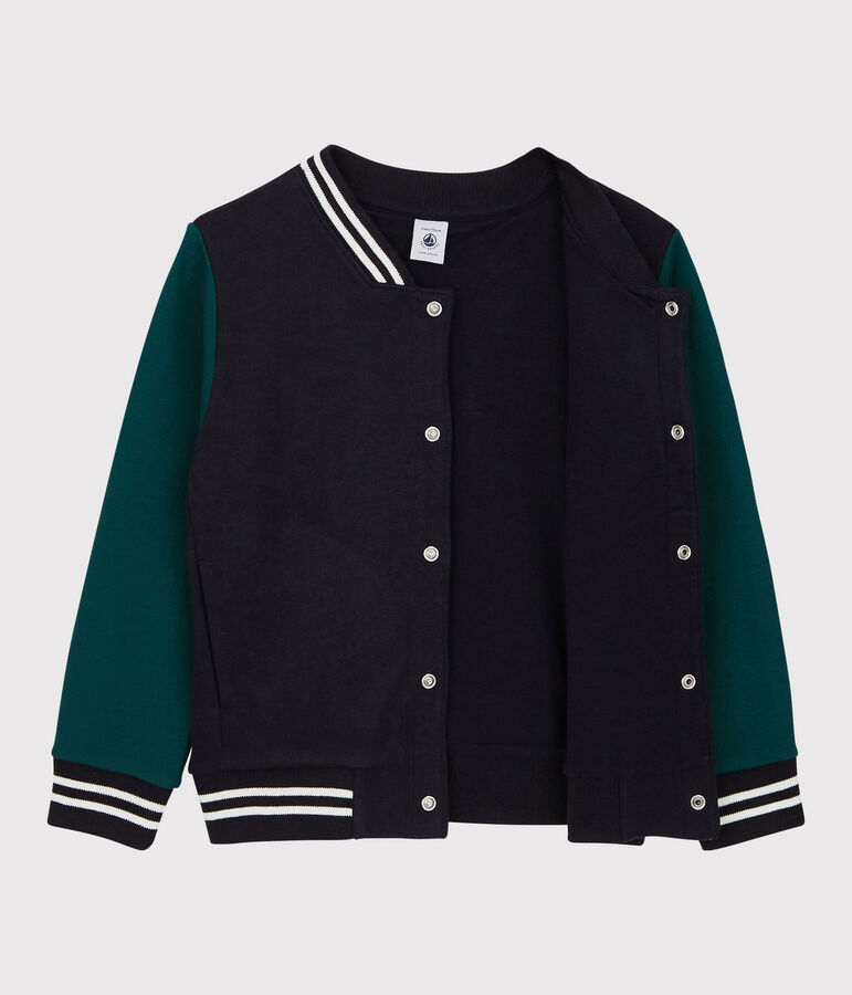 Jongens teddy van molton blauw SMOKING/ PINEDE