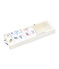 Lot de 5 chemises à bretelles fille à motifs blanc LOT