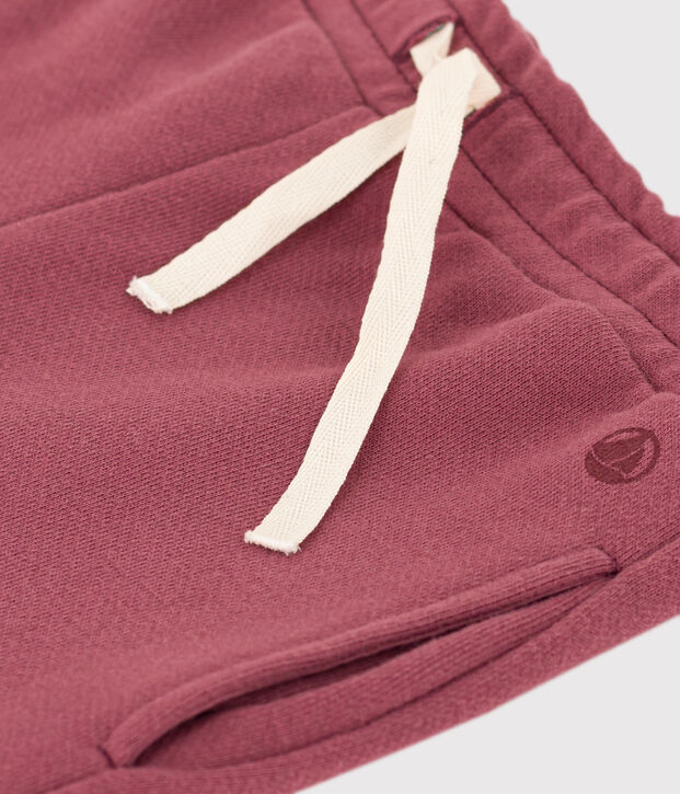 Fleece joggingbroek voor meisjes bruin