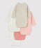 Set van 5 babybody's in biokatoen variante 1