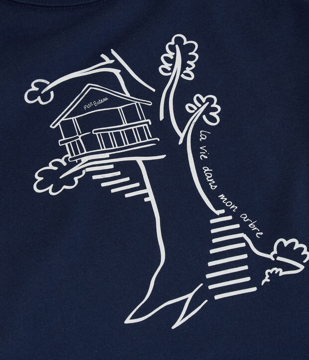 T-shirt met korte mouwen in katoen voor jongens MEDIEVAL