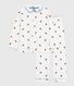 Katoenen geknoopte pyjama met print voor kinderen