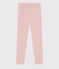 Legging van jersey en elastaan voor meisjes roze SALINE