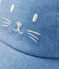 Casquette en denim bébé fille / bébé garçon bleu DENIM CLAIR