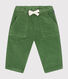 Pantalon en velours bébé
