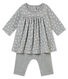 Jurk met legging voor babymeisjes