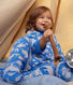 Katoenen pyjama met rits voor baby's
