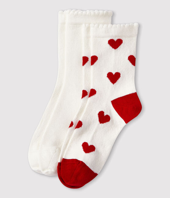 Lot de 2 paires de chaussettes enfant fille variante 1