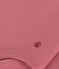 Body manches longues col roulé en coton bébé rose ROSEWOOD