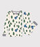 Pyjama ajusté en coton enfant vert AVALANCHE/blanc MEDIEVAL/ MULTICO