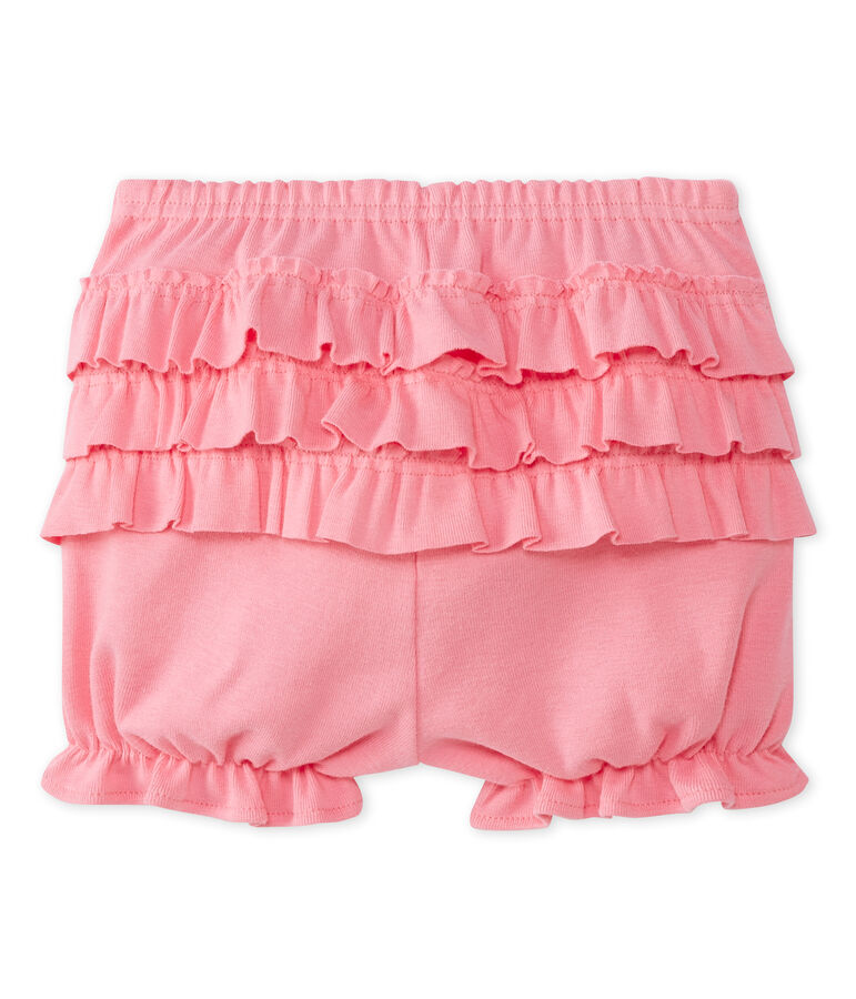 Culotte bloomer b&eacute;b&eacute; fille rose
