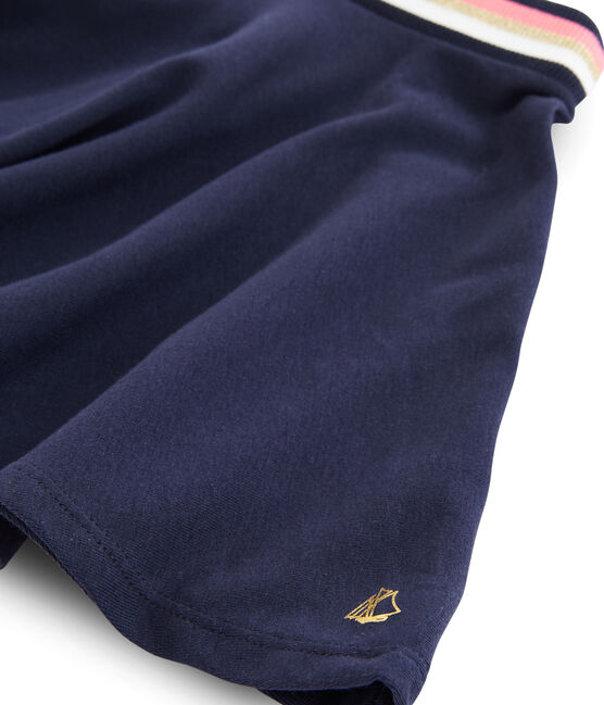 Meisjesrok blauw SMOKING