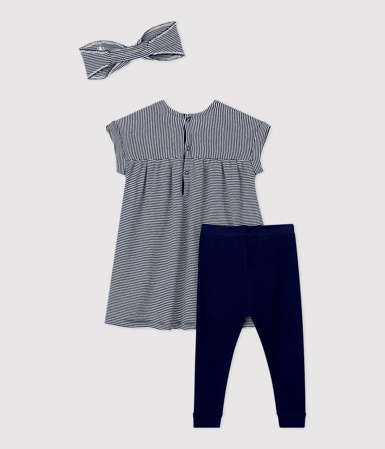 Lot cadeau 3 pi&egrave;ces b&eacute;b&eacute; multicouleur