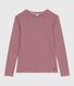 Katoenen dames-T-shirt met lange mouwen - L'Iconique