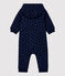 Jumpsuit met capuchon baby. blauw SMOKING/ JERRYCAN