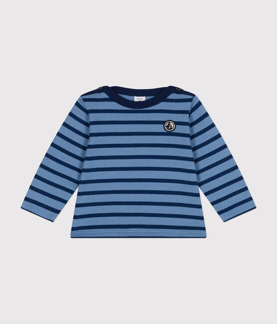 Marinière en coton épais bébé bleu BEACH/ MEDIEVAL