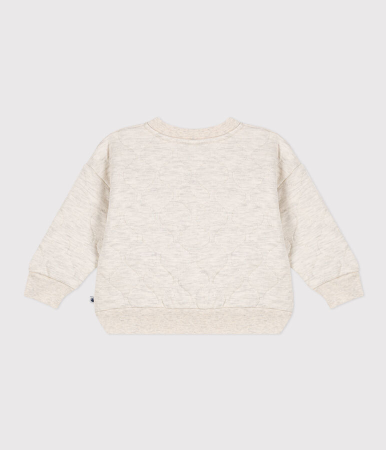 Teddy in gewatteerde tubic. beige