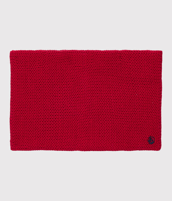 Snood voor jongens-meisjes rood TERKUIT