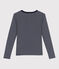 L'Iconique, gestreept katoenen T-shirt voor dames blauw/wit