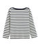 Marinière iconique enfant garçon beige COQUILLE/bleu SMOKING
